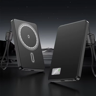 【China CCC】แบตเตอรี่สํารองไร้สายแบบแม่เหล็ก 30000Mah อัลตร้าบาง 3 In 1 ชาร์จเร็ว ความจุขนาดใหญ่สําหร