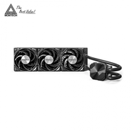 MONTECH 君主 HyperFlow Silent 360 黑 (360mm/靜音冷頭/預安裝設計/12cm風扇*3/六年保固)
