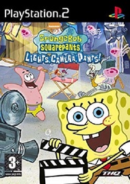 DVD Kaset Game PS2 SpongeBob SquarePants Lights, Camera, PANTS!