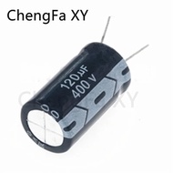 5PCS 400V120UF 18x30mm Aluminum Electrolytic Capacitor 120UF400V