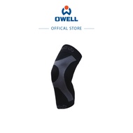 [OWELL] MedicFlow Taping Knee Sleeve (Unisex Compression Sleeve in Black)