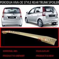 PERODUA VIVA ELITE & VIVA STANDARD OE LOOK SPOILER (OE) ABS SKIRT LIP BODYKIT