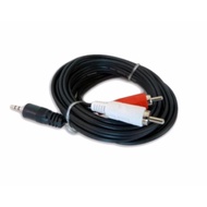 AUDIOLINE 3.5mm ST - 2RCA Cable (5 meter)