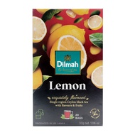Dilmah Dilmah Ceylon Black Tea Lemon Tea Bags 20 Bags/Box Ceylon Black Tea Making Tea Fruit Fruit Te