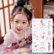 Flower Heart Tattoo Stickers Waterproof Long-lasting Sticker Tattoo Temporary E6q1