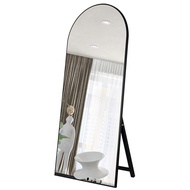 Standing Mirror With Aluminium Frame Wall Mount Minimalist Nordic Mirror Slimming Clothing Store Fitting Floor Home Bedroom Trending Girl Mirror Beauty Large Mirror Dressing Mirror
