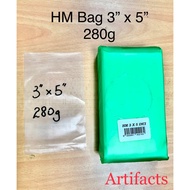 HM 3" x 5" x 280g Plastic Chili Bag