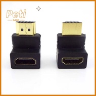 PETIBABE พีวีซีพีวีซี ตัวขยายสัญญาณที่รองรับ HDMI Overgild 1080P สายเคเบิลต่อขยาย HD ที่มีคุณภาพสูง ตัวผู้-ตัวเมีย ตัวแปลงสัญญาณ สำหรับ จอภาพกล่องทีวีพีซี สากลสากลสากล