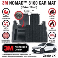 (SG Seller) Zeekr 7x 3M™ Nomad™ 3100 Car Mat ( Driver Seat ) ( GREY ) | Durable Anti Slip Mat