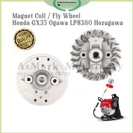 Mesin Rumput Honda GX35 GX50 Fly Wheel / Magnet Coil Brush Cutter OGAWA LPS380 UMR435 MT350 Hozugawa
