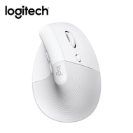 logitech羅技Lift人體工學垂直滑鼠/ 珍珠白