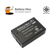 แบตเตอรี่ กล้อง LP-E17 for Canon 77D 800D 750D รับประกัน 1 ปี มีมอก.