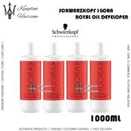 Schwarzkopf IGORA ROYAL 3% 10VOL / 6% 20VOL / 9% 30VOL / 12% 40VOL Developer Peroxide Oxidant (1000m