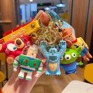 GANTUNGAN High Quality Silicone Toy Story Keychain Toy Story Keychain/ Toy Story Pendant Keychain/ T