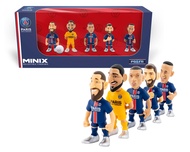 Bandai Minix Figure 7 cm (Ramos, Neymar, Messi, Mbappé, Donnaruma) by PSG