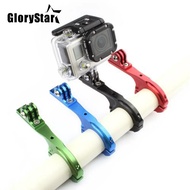 【Worth-Buy】 Aluminum Bike Handlebar Bar Clamp Mount Holder Adapter Standard 31-31.8mm For Hero 2 3 3 4 5 6 7 Camera