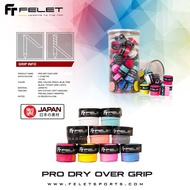 Felet Pro Dry Over grip 製 Japan 日本の素材 Material / 750D Overgrip Flet Original Badminton Over Grip Bad