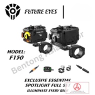 [100% ORI FUTURE EYES] FUTURE EYES Spotlight F150 Headlamp Spot Light Motorcycle Touring LED Motor W