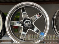 แม็กใหม่ 1ชุด 4วง กว้าง 8.5 ขอบ18 5รู