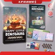 [CAO CẤP] Bộ đồ chơi Board game Happy little Dinosaurs bản mở rộng HAZARDS AHEAD EXPANSION Khủng Lon