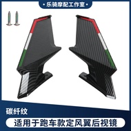 กระจกมองหลังแบบแข่งขันสำหรับ Honda CBR650R 500R 400R 300R กระจกมองหลังแบบสะท้อนแสงแบบปรับแต่ง อะไหล่