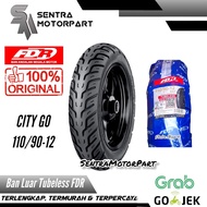 Tubeless outer tire tubeless 110 90 12 city go fdr