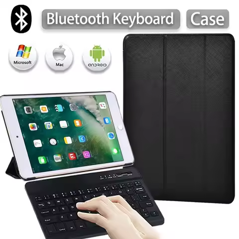 Tablet Case for Apple IPad Mini 1 2 3 4 5 7.9 Inch Adjustable Pu Leather Smart Sleep Wake Tablet Cov
