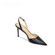 Zhou Jenny Series Red Earth Mile รองเท้าส้นสูงบาง สายคล้อง รองเท้าแตะเปิดนิ้วเท้า ผู้หญิง กลับ สายคล