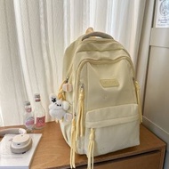 書包 小學生初中生高中生大容量揹包 字母雙肩包包