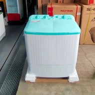 Mesin Cuci Polytron 2 Tabung 10 Kg TWIN TUB PWM-1076