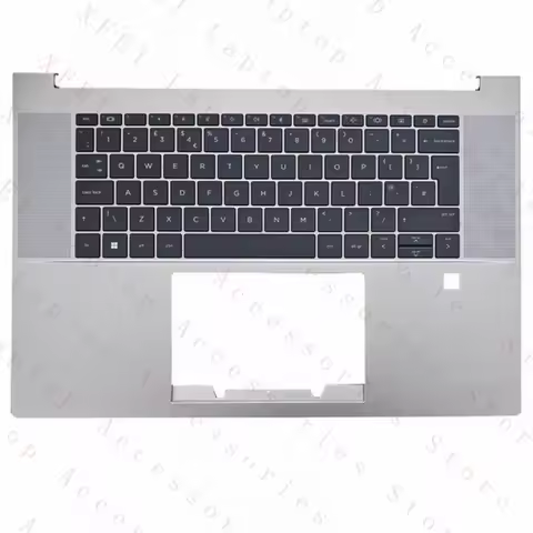 F Palmrest for HP ZBook Studio G9 G10 Keyboard UK