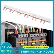 nearbuy Pin Type Copper Busbar 2P 12 Way Circuit Breaker Air Switch 63? 230?415V for Distribution Bo