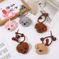 GANTUNGAN Poodle Keychain, Aesthetic Poodle Doll, Bag Keychain, Accessories Keychain SouvenirBagchar