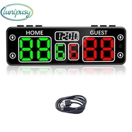 Digital Scoreboard with Countdown Timer LED Scoreboard Electronic Scoreboard for Referee Scoreboards