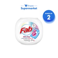[Bundle of 2] Fab All-in-One Laundry Capsules Sakura (60 Pods)