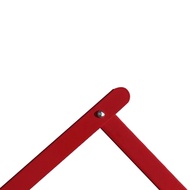 Almencla 2Pcs Aluminum Step Ladder Hinge Attachment Replacement Kit Reinforced Tie Rod Metal Bracket Locator for Folding Step Accessories