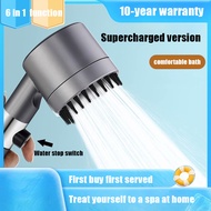 Powerful supercharged shower head bathroom bath filter home shower head spray bath shower head set