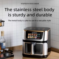 10L Color Screen air fryer Large Capacity air fryer Smart Visual Flip-Free Electric fryer