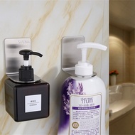 Stainless Steel Suction Cup Rack Shower Gel Shampoo Soap Liquid Wall Mounting Holder Bathroom Shelf Organizer Hook Kitchen Tools