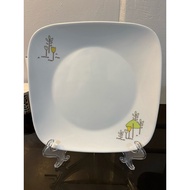 corelle square dinner plate