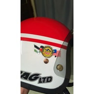 helmet mag ltd 5 button siap viser ltd