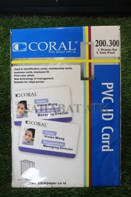 CORAL PVC ID CARDKERTAS ID CARD