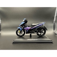 Yamaha Y15ZR V2 Biru Laut Custom Diecast Model Alloy