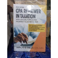 CPA reviewer IN TAXATION 2020 by tabag