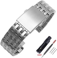 Diesel Watch Band Replacement Stainless Steel Watch Strap with Double-Lock, Replacement for Diesel Watches Men(24mm,26mm) with Tool
