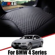 Leather Car Trunk Mat Cargo Liner Tray Boot Cover Pad for BMW F36 G22 4 Series 420i 425i 428i 430i 4