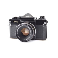 Meter Works!!【Mint】CANON F-1 (Late) + CANON FD 50mm f/1.8 S.C From Japan #2224