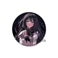 32/44/58mm Puella Magi Madoka Magica Pins Cute Anime Figure Homura Miki Sayaka Brooch Cartoon Cospla