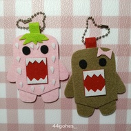 GANTUNGAN Domo Felt Keychain, Domo Flannel Keychain