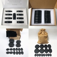 Back Power Stone Factory Hot Stone Sps Heating Box Hot Compress Stone Set Massage Stone Volcanic Sup